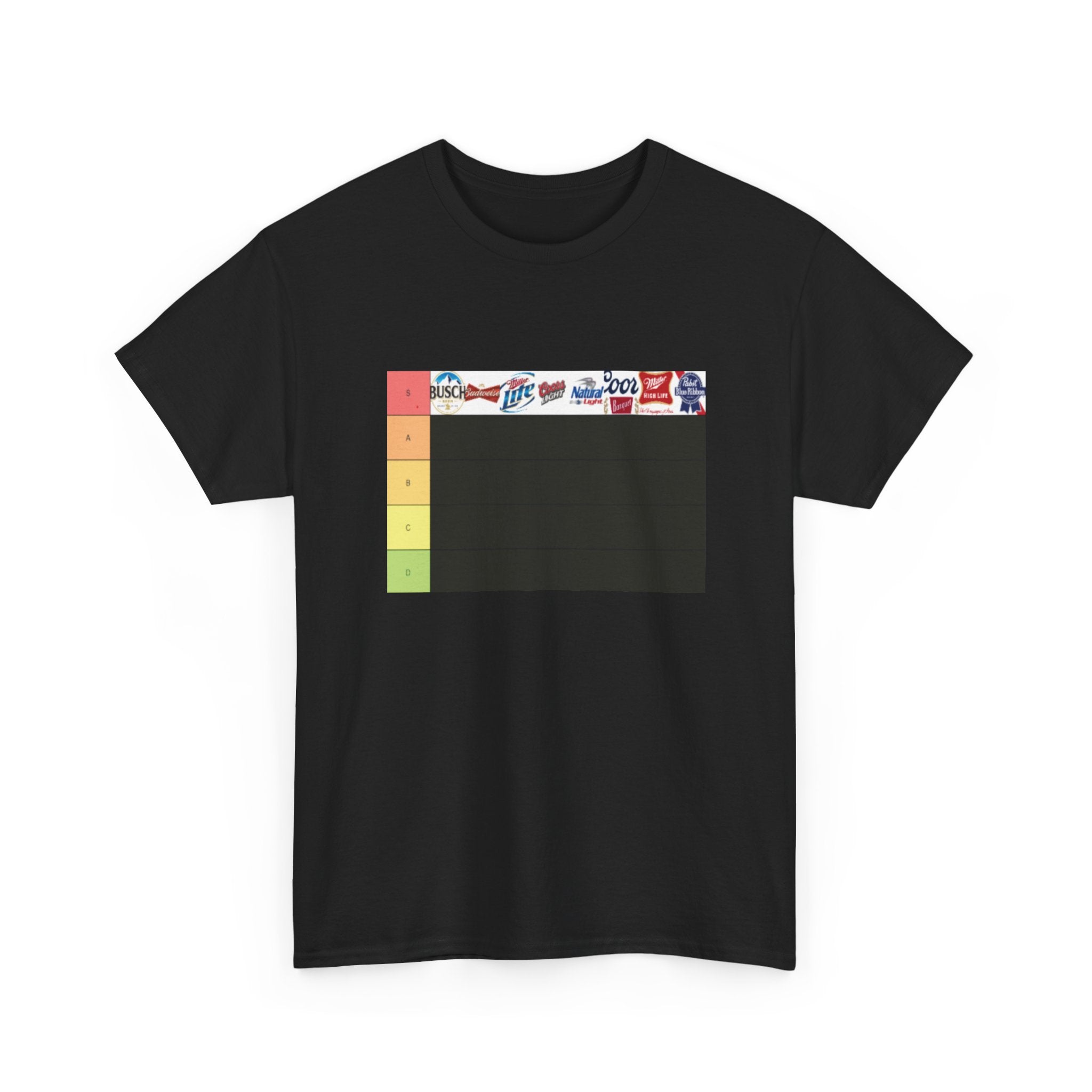Beer Tier List Graphic Tee