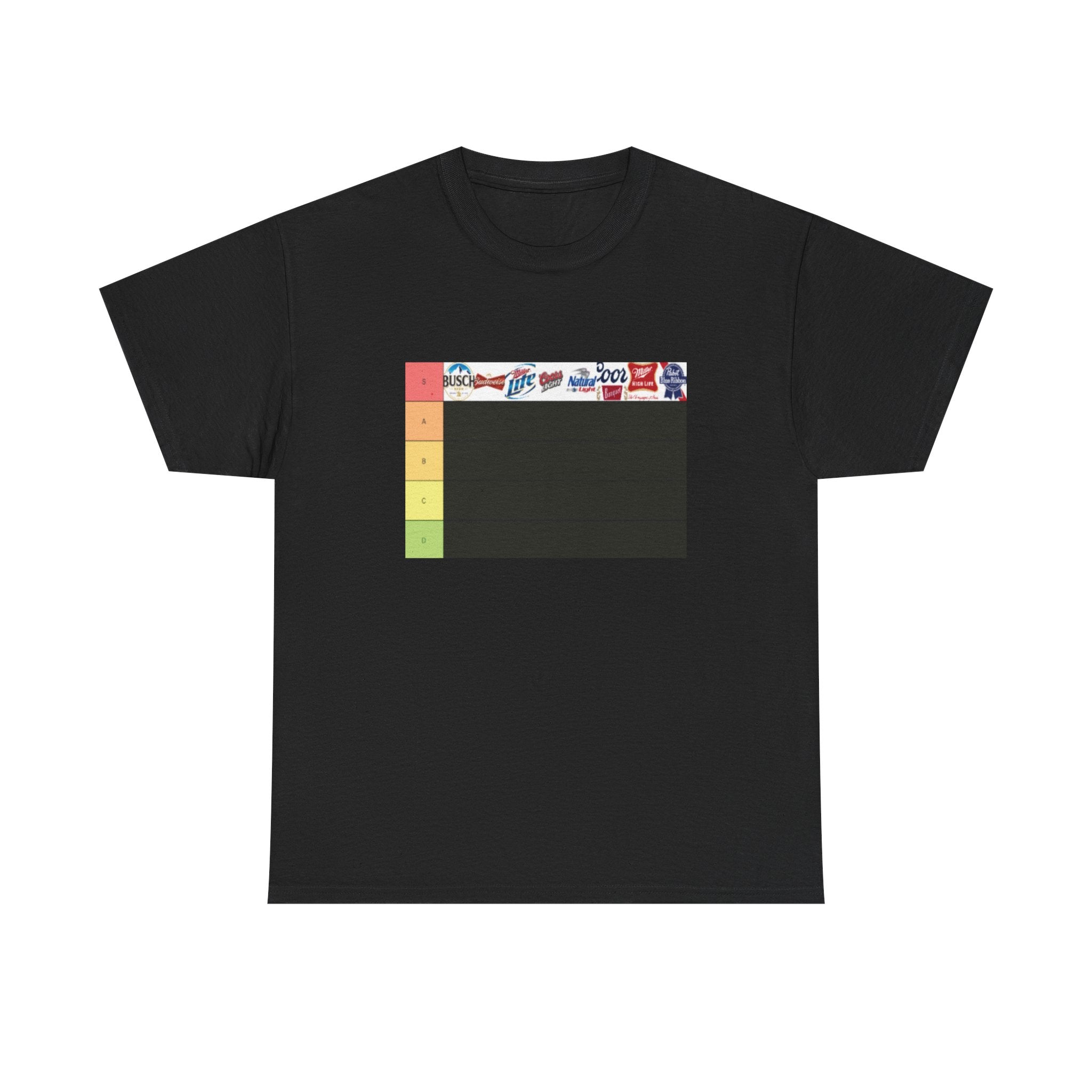 Beer Tier List Graphic Tee